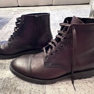 Thursday Boot Company Dark Brown Leather Boots